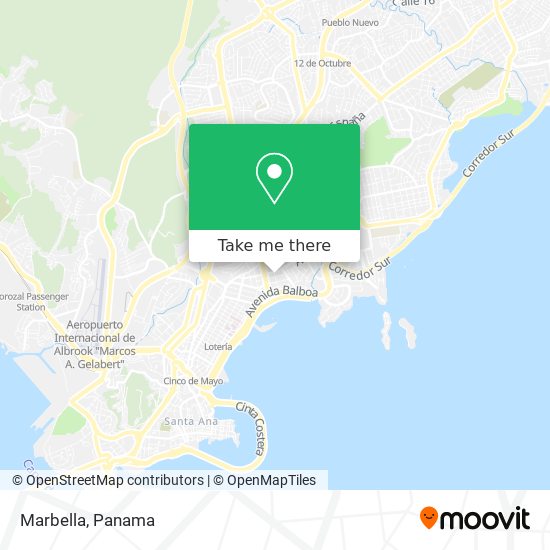 Marbella map