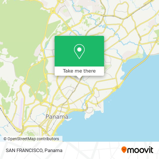 SAN FRANCISCO map