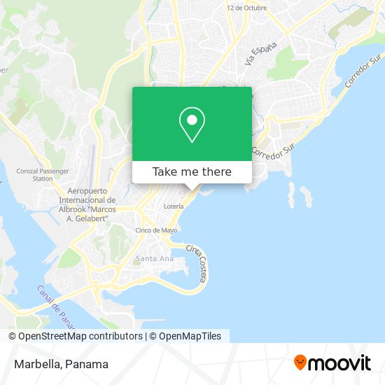 Marbella map