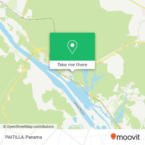 PAITILLA map