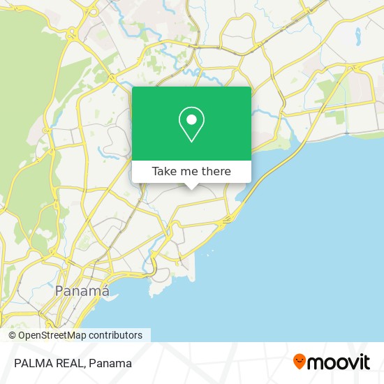 PALMA REAL map