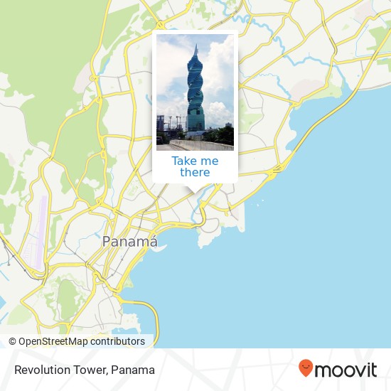 Revolution Tower map