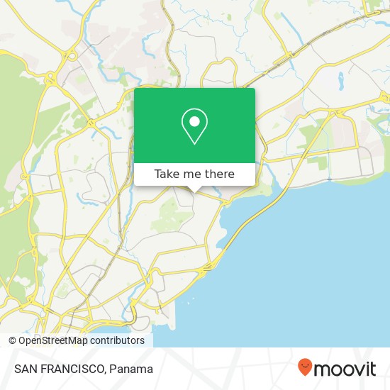 SAN FRANCISCO map