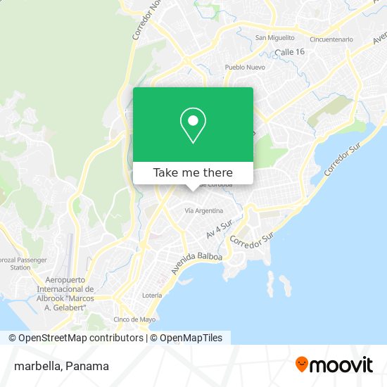 marbella map