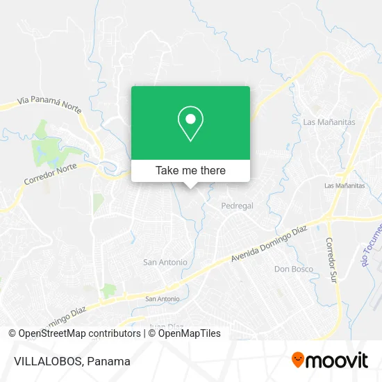 Mapa de VILLALOBOS