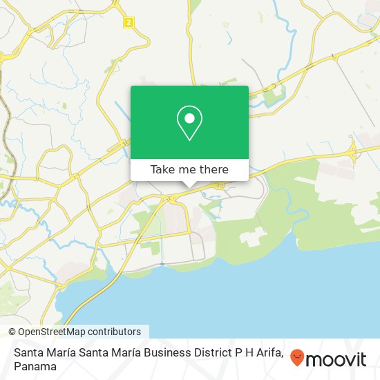 Santa María Santa María Business District P H  Arifa map