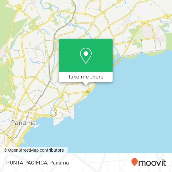 PUNTA PACIFICA map