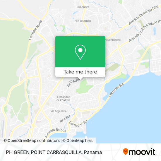 PH GREEN POINT  CARRASQUILLA map