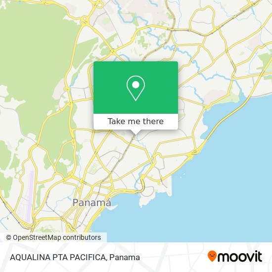 AQUALINA PTA PACIFICA map