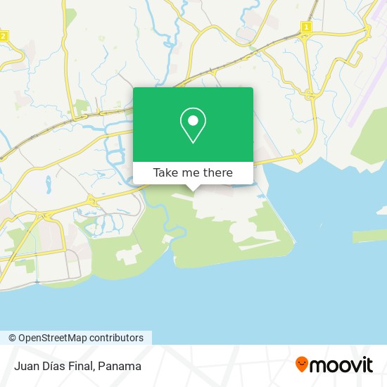 Juan Días Final map