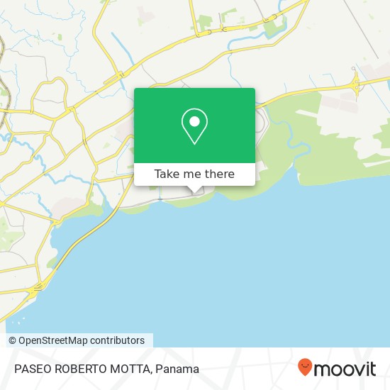 PASEO ROBERTO MOTTA map