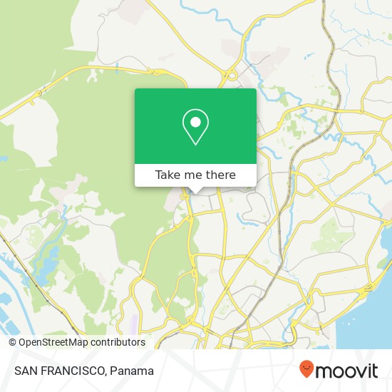 SAN FRANCISCO map