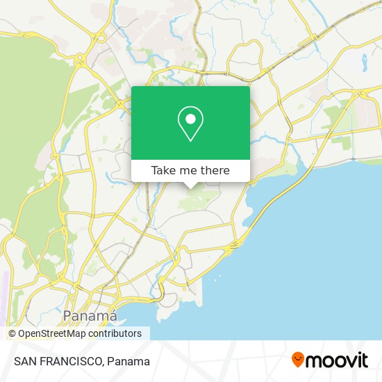 SAN FRANCISCO map