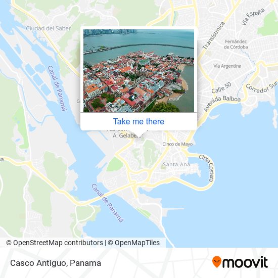 Mapa de Casco Antìguo
