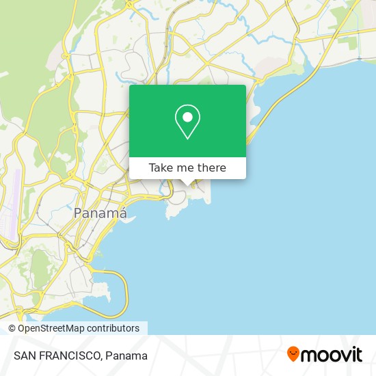 SAN FRANCISCO map