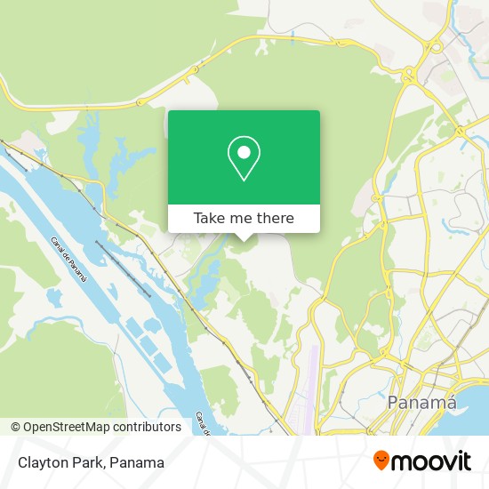 Mapa de Clayton Park