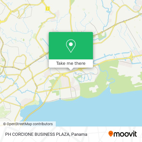PH CORCIONE BUSINESS PLAZA map