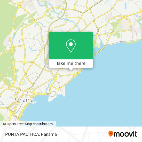 PUNTA PACIFICA map