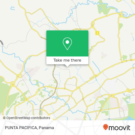 PUNTA PACIFICA map