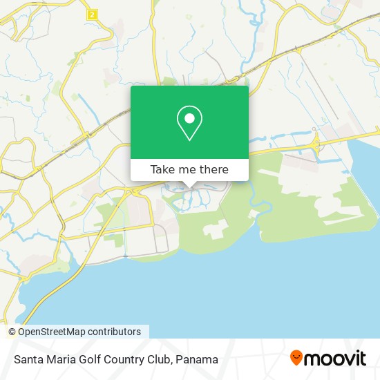 Santa Maria Golf   Country Club map