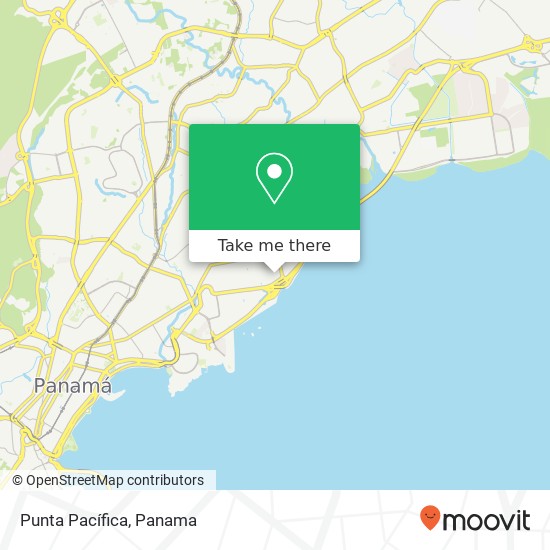 Punta Pacífica map