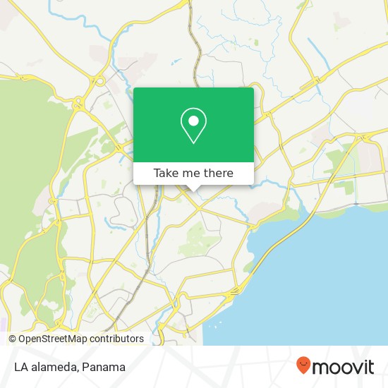 LA alameda map