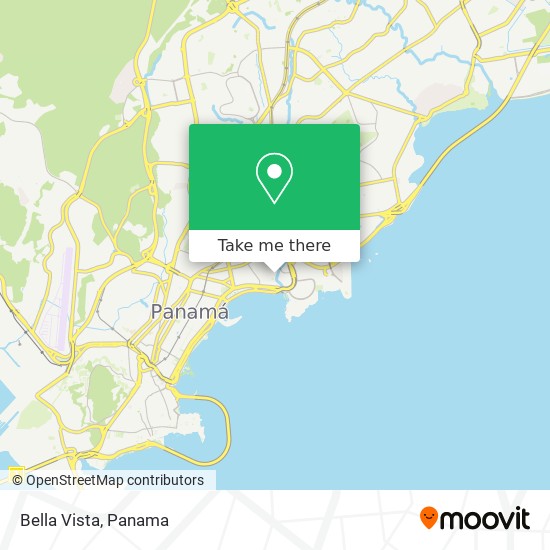 Bella Vista map