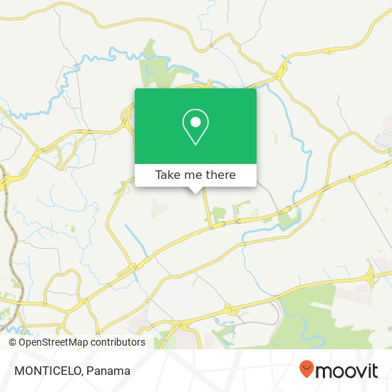 MONTICELO map