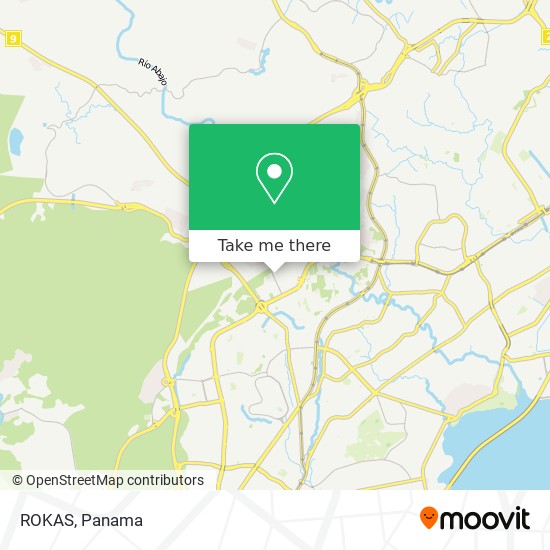 ROKAS map