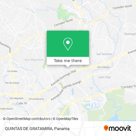 QUINTAS DE GRATAMIRA map