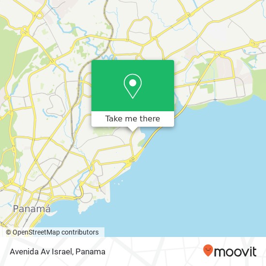 Avenida Av  Israel map