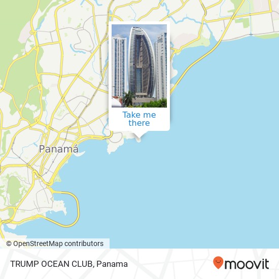 TRUMP OCEAN CLUB map