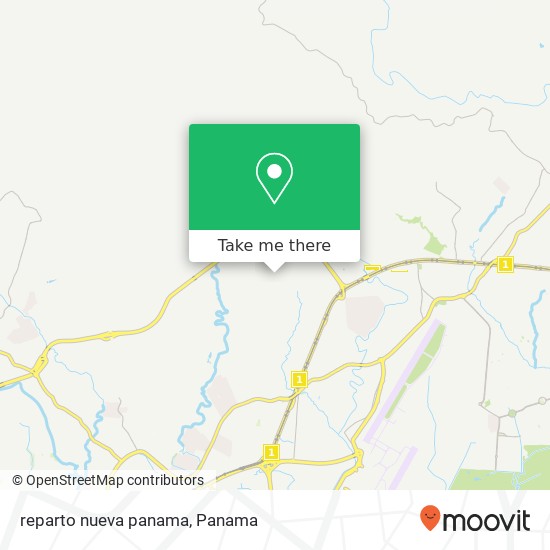 reparto nueva panama map