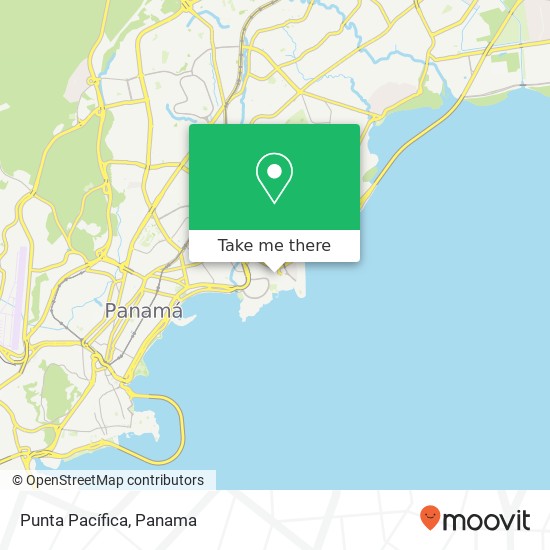 Punta Pacífica map