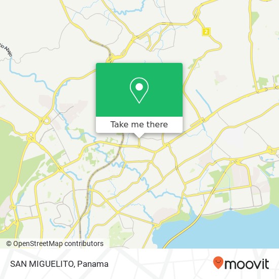 SAN MIGUELITO map
