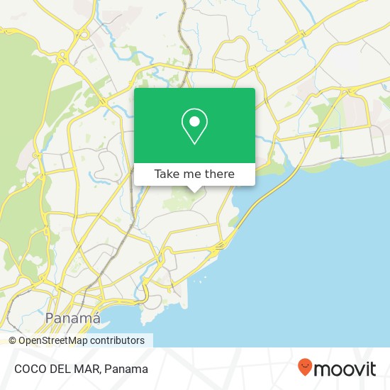 COCO DEL MAR map