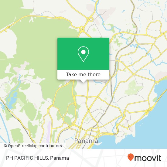PH PACIFIC HILLS map