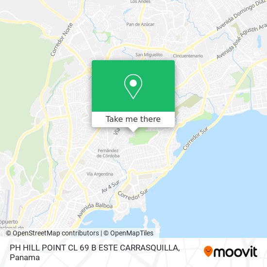 PH HILL POINT  CL 69 B ESTE  CARRASQUILLA map