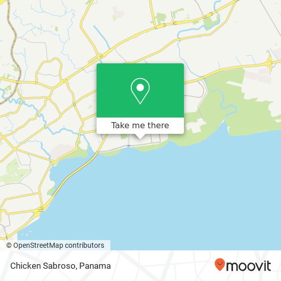 Mapa de Chicken Sabroso