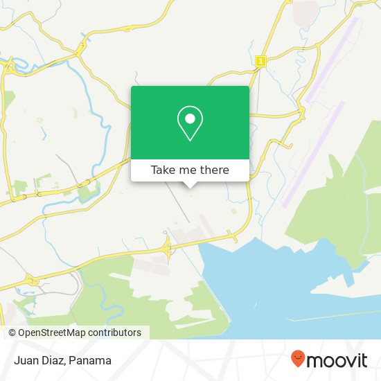 Juan Diaz map