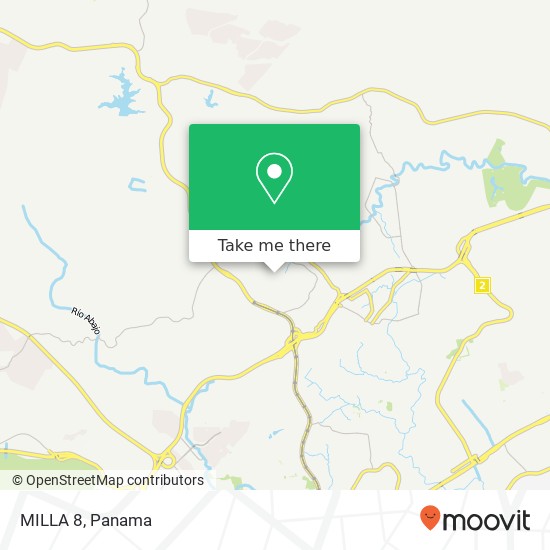 MILLA 8 map