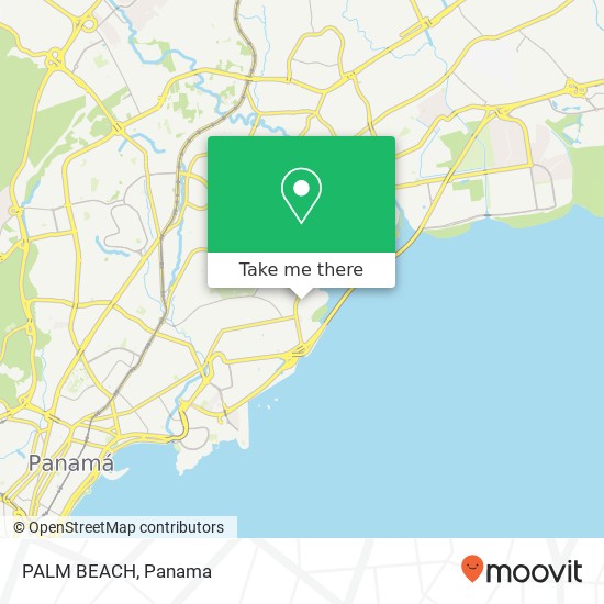 PALM BEACH map