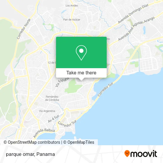 parque omar map