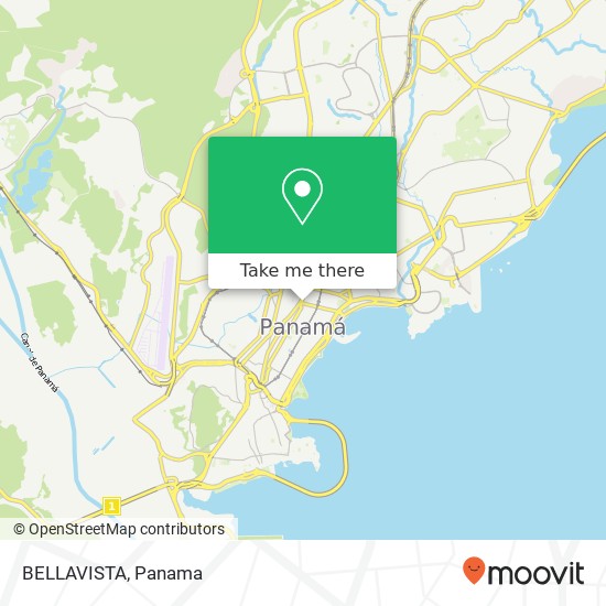 BELLAVISTA map