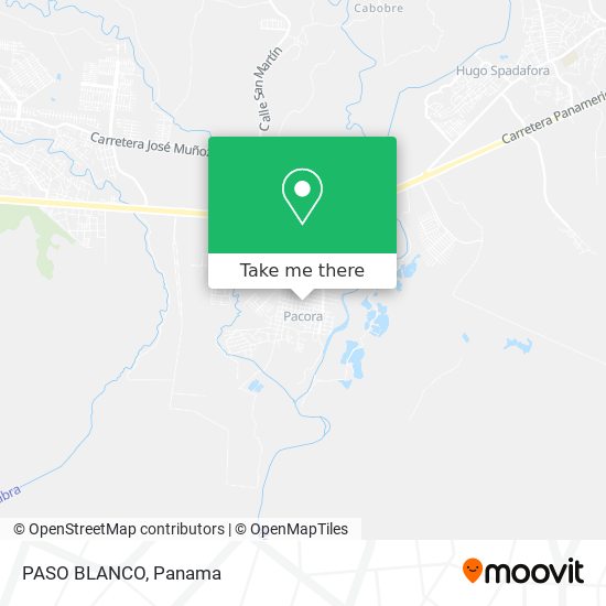 PASO BLANCO map