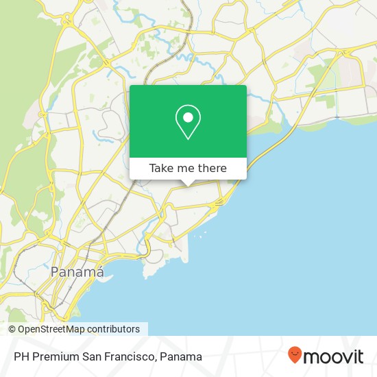 PH Premium  San Francisco map