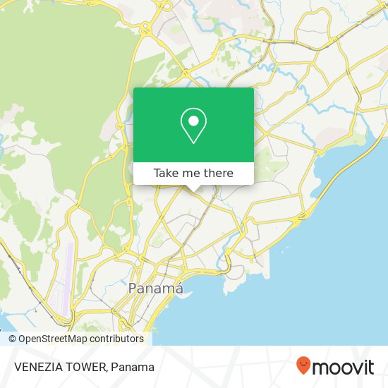 Mapa de VENEZIA TOWER