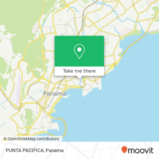 PUNTA PACIFICA map