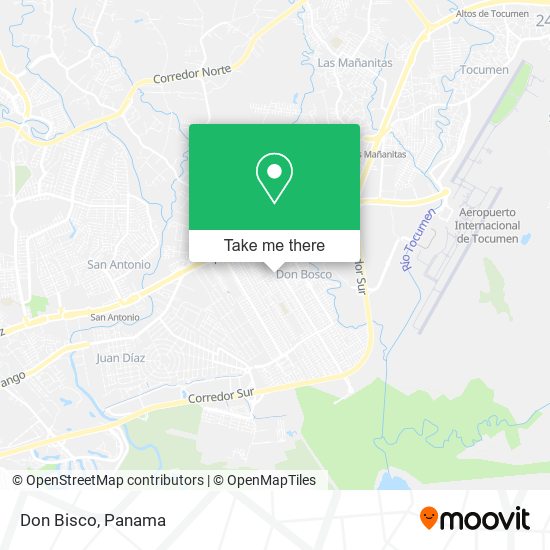 Mapa de Don Bisco