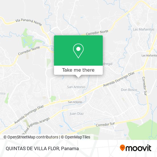 QUINTAS DE VILLA FLOR map